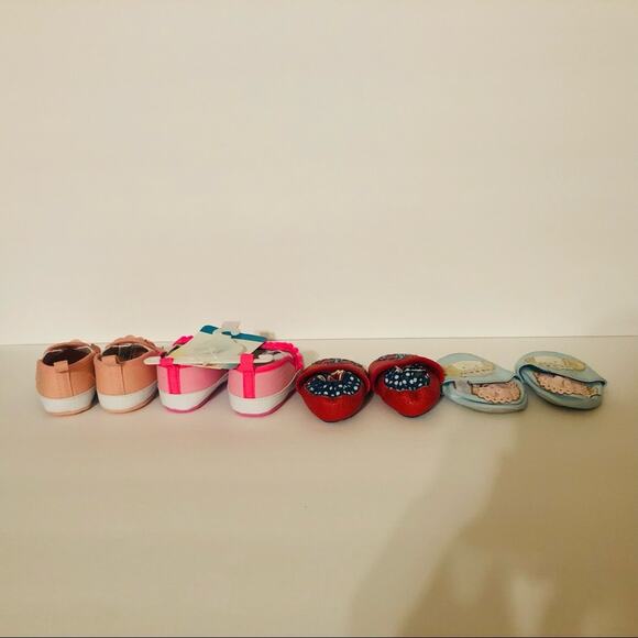 3-6 mos Baby Shoe Bundle- Judanzy, Disney, Rising Star, Ministar - Picture 5 of 12